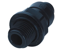 Norgren D02250838 Pneufit D Acetal push-in fitting, Adaptor, Straight parallel, 8mm, G3/8 Turkiye