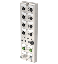 Pepperl+Fuchs ICE1-8DI8DO-G60L-C1-V1D Ethernet IO module with 8 digital inputs/outputs and a control function Turkiye