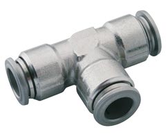 Norgren S00600800 Pneufit S Stainless steel push-in fitting, Connector, Tee, 8mm Turkiye