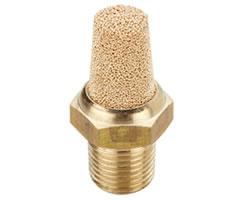 Norgren T40M0500 Quietaire sintered bronze silencer, M5 Turkiye