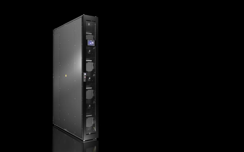 Rittal SK 3313.538 SK LCP Inline CW UL öne alınmış, basic VX IT, modüler soğutma için hava/su ısı eşanjörü, kabine yandan montaj, 200 mm önde, RAL 9005 Turkiye