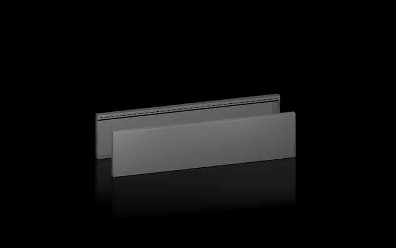 Rittal VX 8660.045 VX baza kapatma plakası, yandan, Y: 200 mm, D: 1000 mm için, çelik sac Turkiye