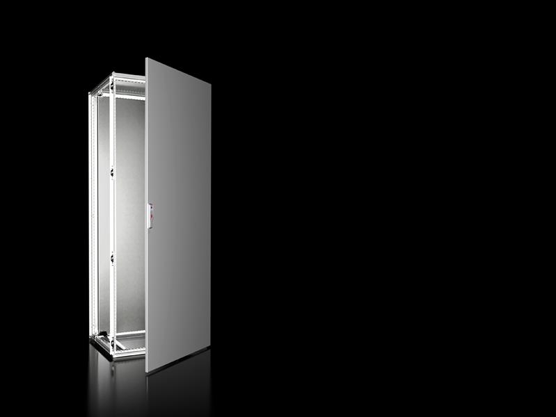 Rittal VX 8806.000 VX Modüler pano sistemi, GYD: 800x2000x600 mm, çelik sac, montaj plakalı, ön tarafta tek kapılı Turkiye