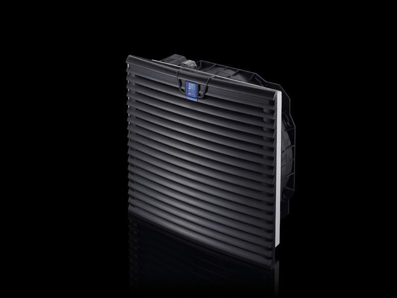 Rittal SK 3245.518 SK TopTherm filtre fanı 890 m³/h, 100-130 V, 1~, 50/60 Hz, WHD: 323 x 323 x 25 mm, EC teknolojisi Turkiye