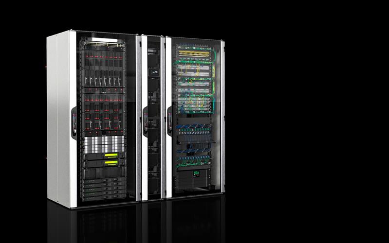 Rittal SK 3313.440 LCP Inline DX, 12 kW, flush, RAL 7035, WHD: 300 x 2000 x 1200 mm, 380 – 480 V/3~/50 – 60 Hz Turkiye