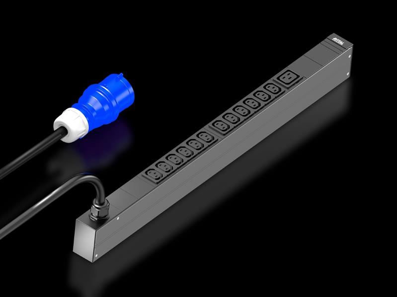 Rittal DK 7979.110 PDU basic 16A/1P CEE 12xC13+1xC19, DK PDU basic, Compact basic power distributor, WHD: 44x695x70, IEC 60320: 12 x C13, 1 x C19 Turkiye