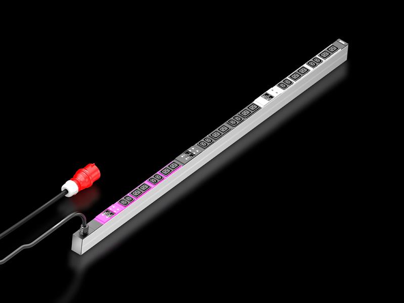 Rittal DK 7979.139 PDU basic 32A/3P CEE 12xC13+12xC19, DK PDU basic, Compact basic power distributor, WHD: 44x1495x70 mm, IEC 60 320: 12 x C13, 12 x C19 Turkiye