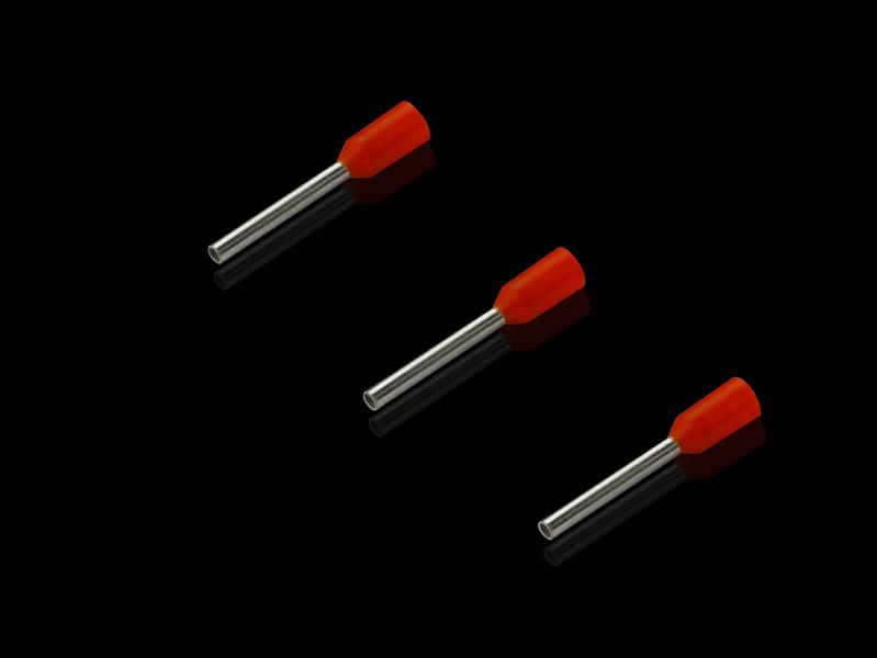 Rittal AS 4050.761 Kablo uç yüksükleri, kablo montajı için, 05 mm², AWG 20, 10 mm, turuncu, dökme 500 adet Turkiye