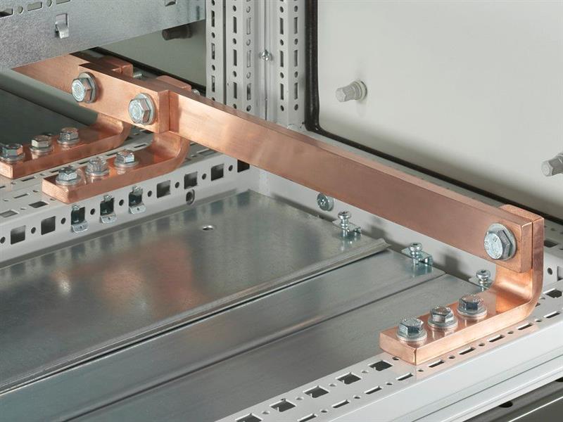 Rittal SV 9661.080 SV Bara, GY:40x10mm, L:792mm, Ø14 mm delikli Turkiye