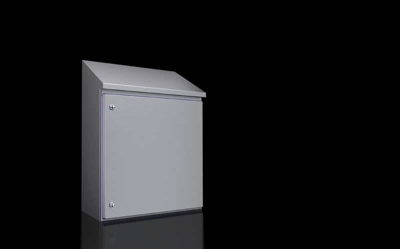 Rittal HD 1311.600 HD Compact enclosure, WxHxD: 610x650(H1)x821(H2)x300 mm, stainless steel, 14301, with mounting plate, with hinged door and silicone seal Turkiye