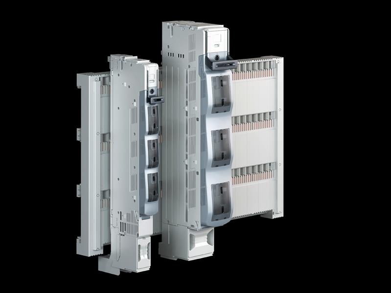 Rittal SV 9677.080 SV NH slimline switch disconnector, size 00, 160 A, 400 V, 3-pole, screw M8, 185 mm, cable outet bottom, clamping attachment Turkiye