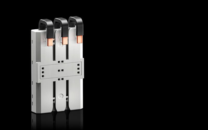 Rittal SV 9635.100 SV CB component adaptor160 A, 690 V (AC), 600 V (DC), 3-pole WH: 90 x 160 mm, mounting distance 25 mm Turkiye