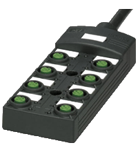 Pepperl+Fuchs V1-8A-E2-5M-PUR Octuple splitter box with M12 connector with trunk cable Turkiye