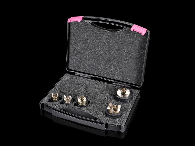 Rittal AS 4055.180 Splitter hole punch set, metric for stainless steel, round, with triple splitting Turkiye