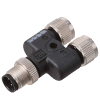 Pepperl+Fuchs V15S-Y24B-V15/V15 Y-Splitter M12 plug to 2x M12 socket 5-pin A-coded Turkiye