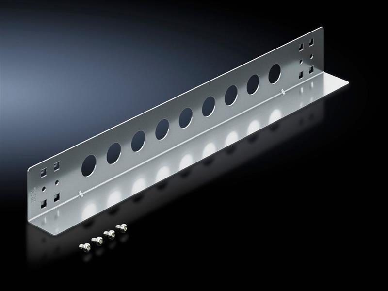 Rittal VX 5302.032 Slide rail, 2 U, permanent installation, heavy duty, for VX IT, for mounting at the front mounting level, to support heavy installed equipment, effective contact surface each side 35 mm Turkiye