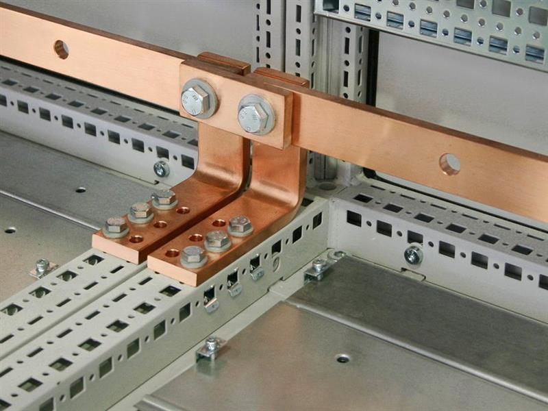 Rittal SV 9661.200 SV Açılı PE/PEN bara, 40x10mm, 4'lü pk Turkiye