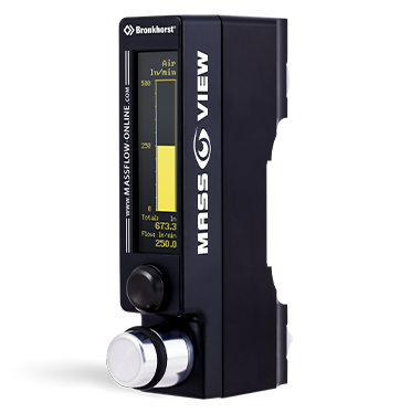 Bronkhorst MASS-VIEW® MV-308 Mass Flow Regulator for gases with integrated display Turkiye