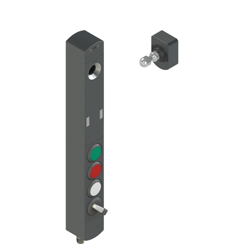 Pizzato NS D4AZ1SRK-F41N004 NS series safety switch with lock and integrated control devices, with actuator Turkiye