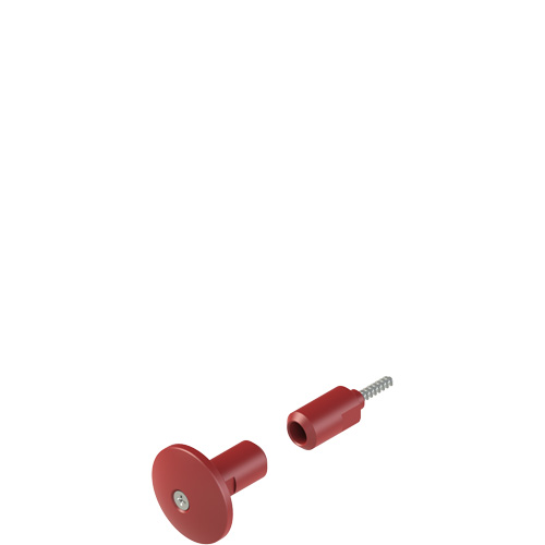 Pizzato VF FG-LPRG Metal release button for wall thickness from 60 to 500 mm, supplied with 2 supports and 2 screws, without M10 threaded bar Turkiye