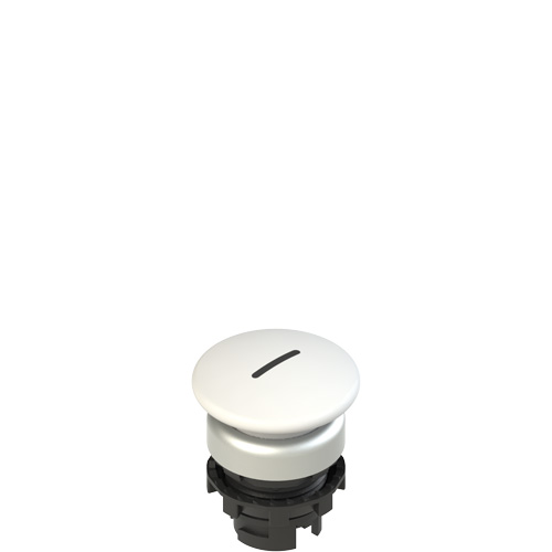 Pizzato E2 1PL2F249L2 Illuminated white mushroom pushbutton, with marking Turkiye