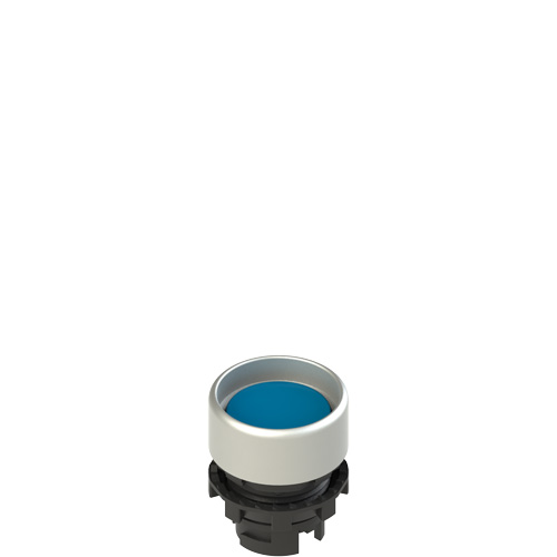 Pizzato E2 1PL2P6290 Illuminated blue booted pushbutton Turkiye
