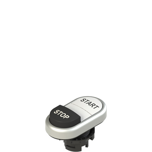 Pizzato E2 1PDSL9AAAN Double lower projecting pushbutton, with marking Turkiye
