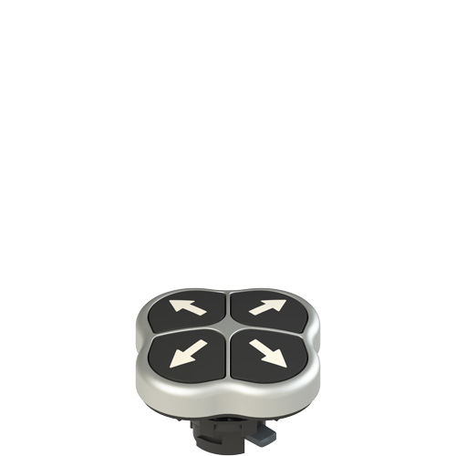 Pizzato E2 1PQFA9QAAA Quadruple pushbutton Turkiye