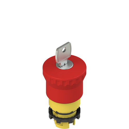 Pizzato E2 1PEBZ4531 Key release emergency pushbutton Turkiye