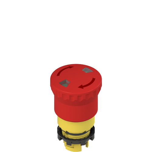 Pizzato E2 1PERF4531 Turn to release emergency pushbutton with mechanical indicator Turkiye