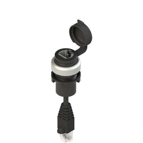Pizzato E2 1RJ459AN1.5 RJ45 socket EROUND series Turkiye