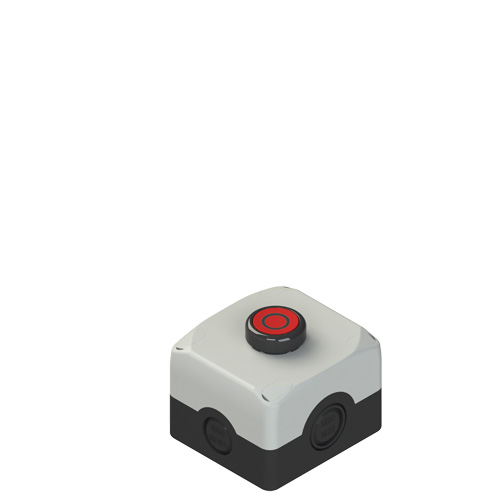 Pizzato ES AC31002 Complete unit with enclosure, flush pushbutton and contacts Turkiye