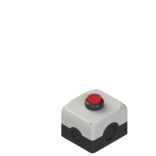Pizzato ES AC31017 Complete unit with enclosure, projecting pushbutton and contacts Turkiye