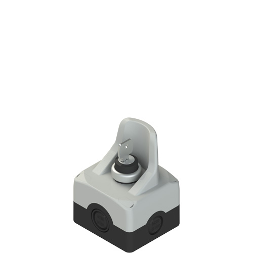 Pizzato ES AC31732 Housing with 24 Vdc RGB illuminated guard and buzzer Turkiye