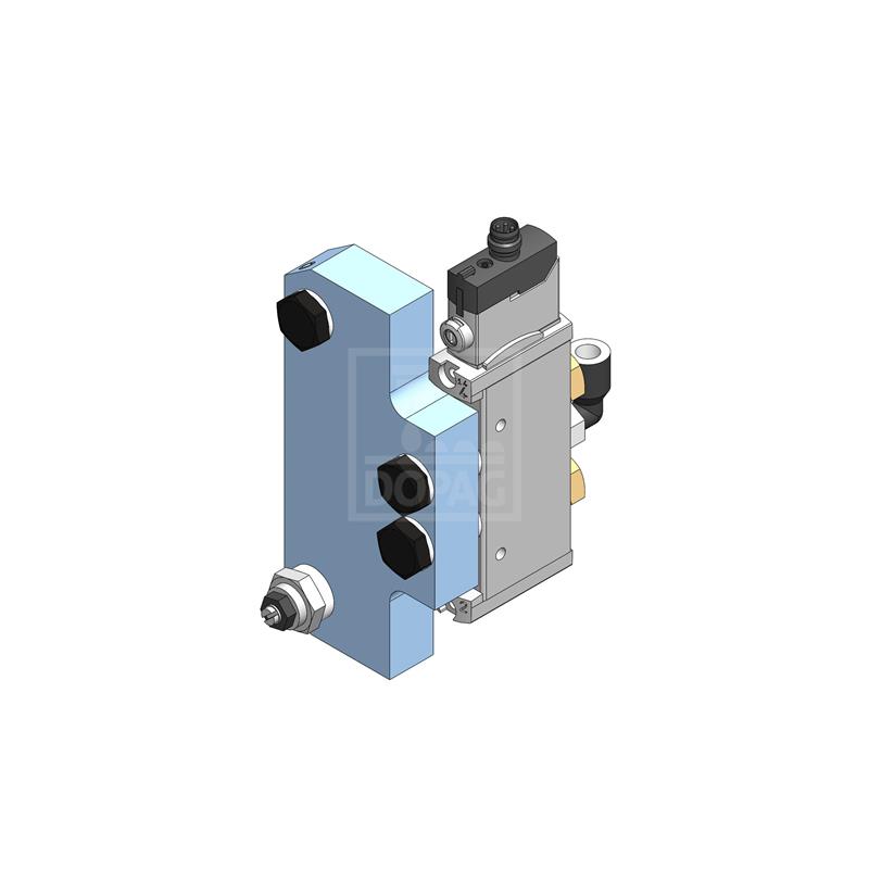 Dopag 1010911 Solenoid valve plate for plug 3 pole M8x1 Turkiye