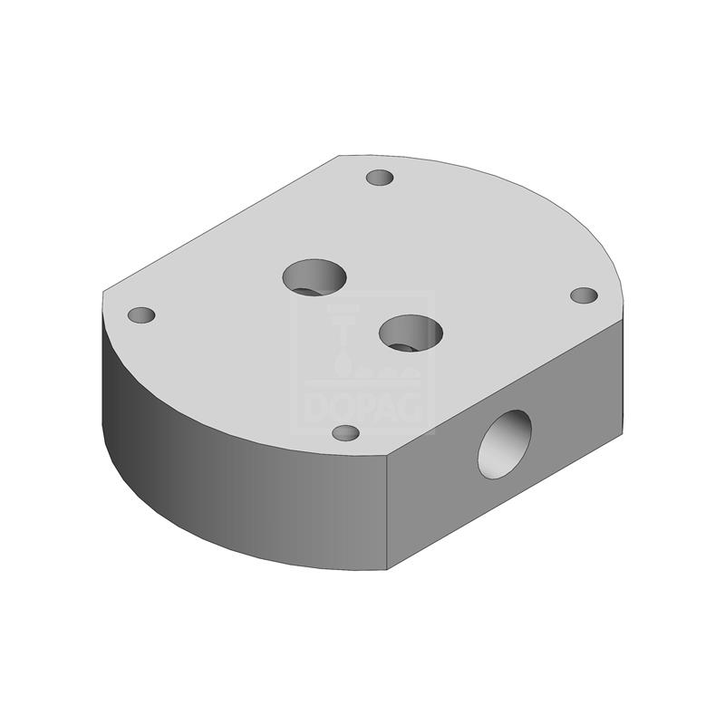 Dopag 22025033 Mounting plate G 1/2