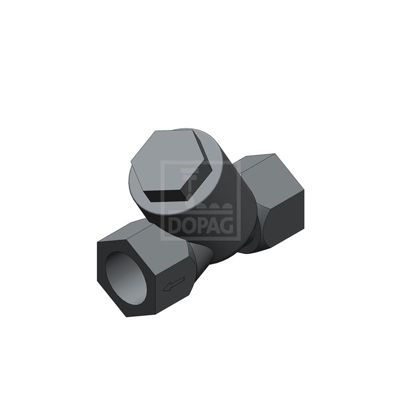 Dopag 30.09.003 Preliminary filter iG1/2 stainless Turkiye