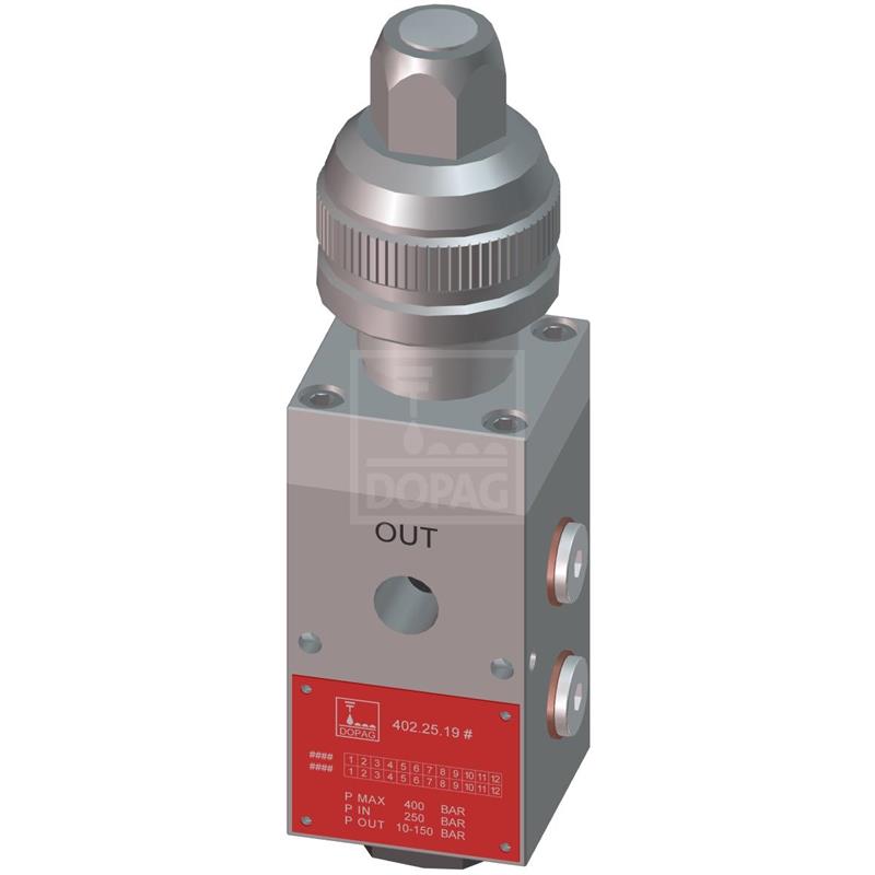 Dopag 402.25.19 Material pressure regulator ID8 Turkiye