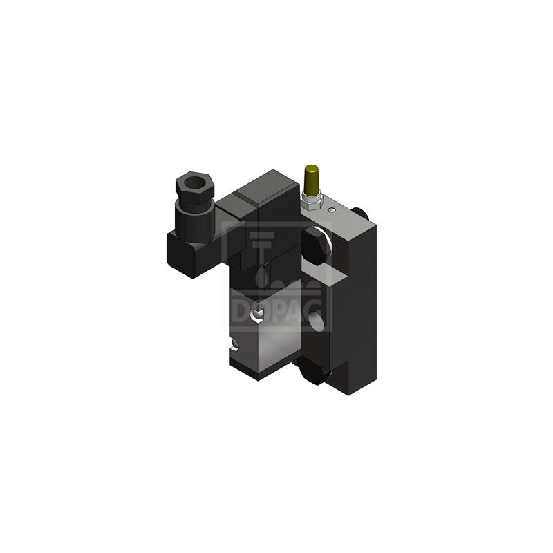 Dopag 1010819 Solenoid valve plate with industrial plug type CI Turkiye