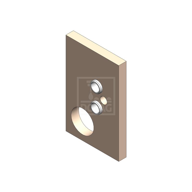 Dopag 1025525 Insulating pate to SPV-01/03/04 with centring sleeves Turkiye