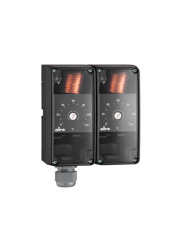 Alre RTKSA-014.210 Universal capillary double thermostat, TW 0…120…°C, TW 0…120…°C, hysteresis 2x 3K Turkiye