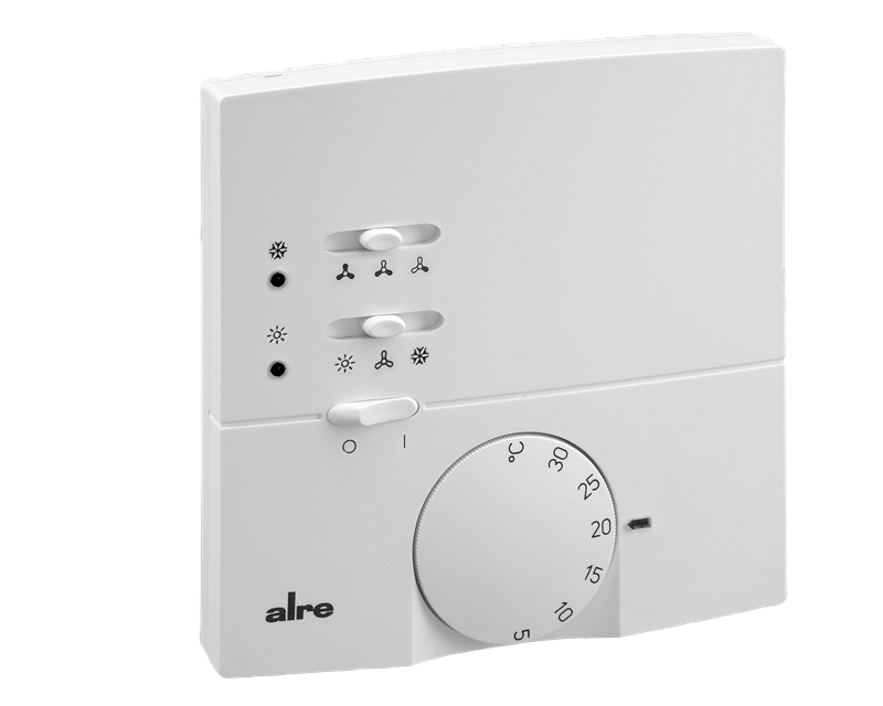 Alre KTBSB-113.500 Room thermostat, heating/cooling, surface-mounted, 230V AC, 3-stage fan output Turkiye