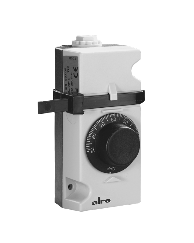 Alre ATR 83.000 Contact temperature controller, 30-90…°C, external setting, IP20 Turkiye