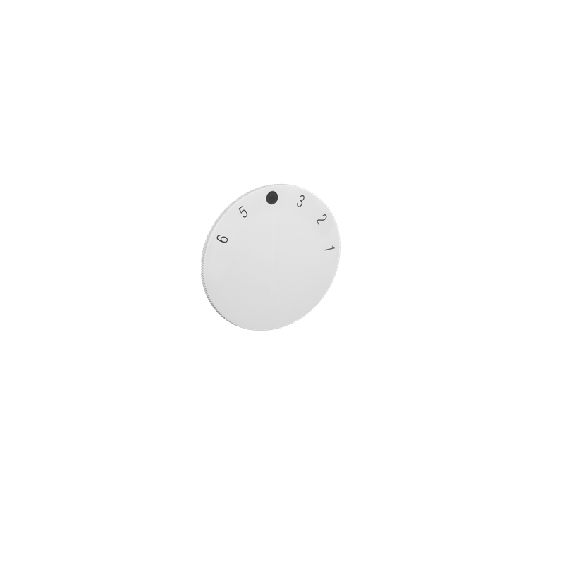 Alre ET-02 Adjustment knob for devices in B1000 series, numerical scale 1…6, pure white, gloss Turkiye