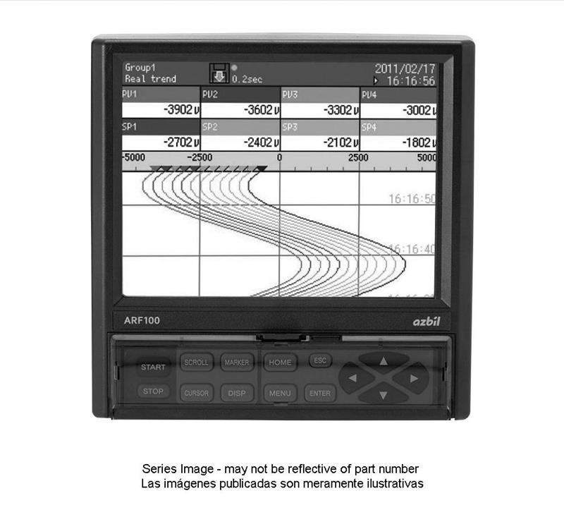 Azbil ARF100 Series | Paperless Recorder (6/12 channels) Turkiye