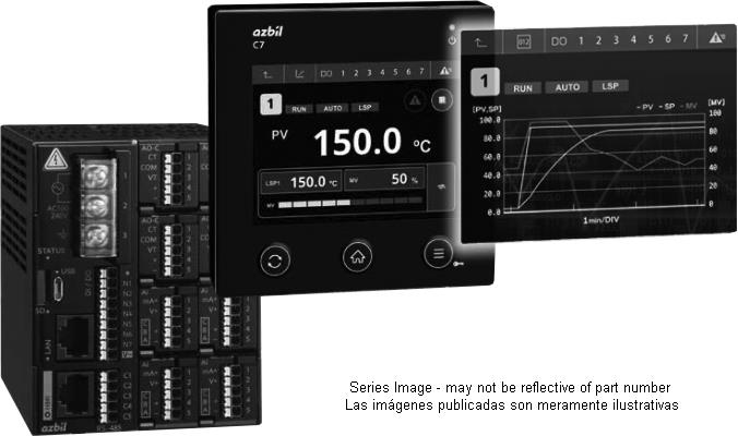 Azbil C7G Series | Multi-loop Controller with Multifunction Display Turkiye