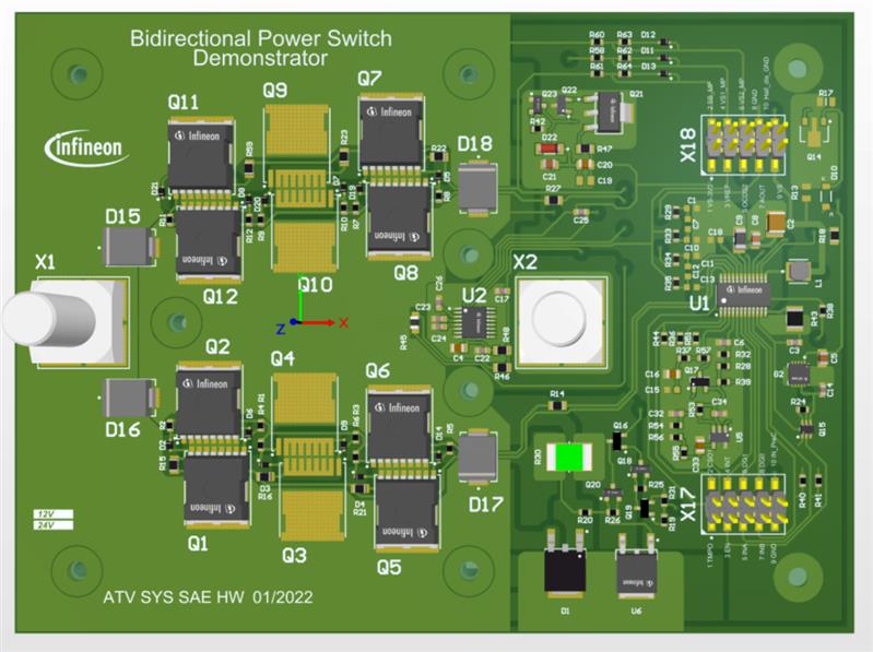 Infineon R 12V PDU SWITCH20 Turkiye