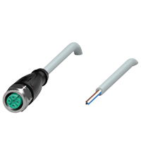 Pepperl+Fuchs V1-GV4A-30M-PVC Female cordset single-ended M12 straight stainless steel 14404, A-coded, 4-pin, PVC cable grey Turkiye
