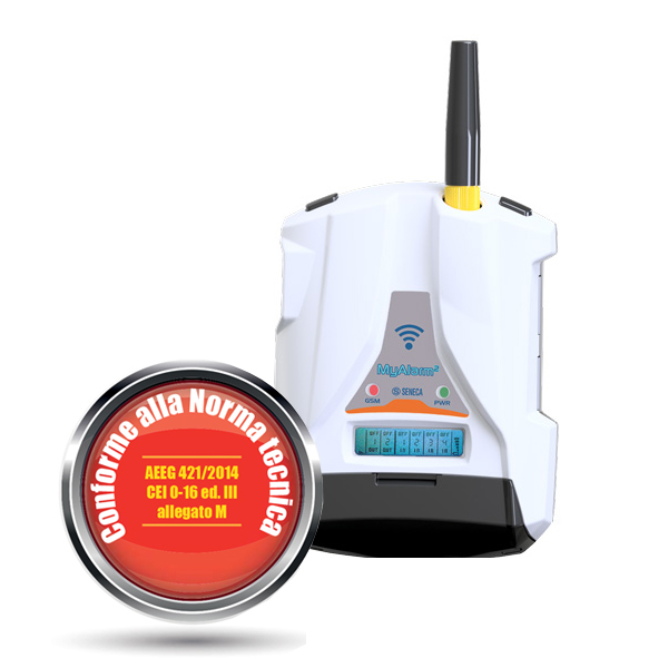 Seneca MyALARM2 CEI
        (HW rev. B0) GSM unit for SPI compliant to CEI 0-16 annex M Turkiye
