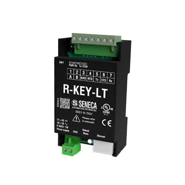 Seneca R-KEY-LT Modbus
        (HW rev. E0) 1-port ModBUS industrial gateway / serial device server Turkiye